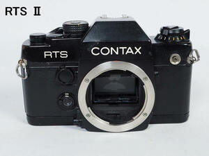 ●CONTAX コンタックス RTS Ⅱ ボディ！シャッター切れます　露出計作動品 データバックは表示しません。