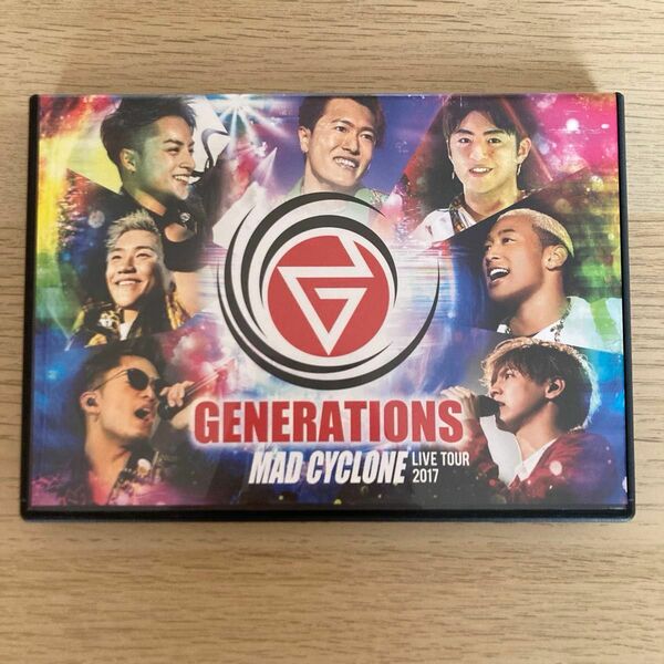 GENERATIONS LIVE TOUR 2017 MAD CYCLONE BluRay（通常盤）