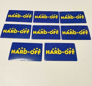 HARD・OFF　マグネットステッカー ハードオフ