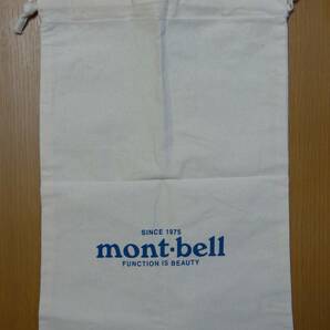 モンベル mont-bell コットン巾着袋 未使用の画像1