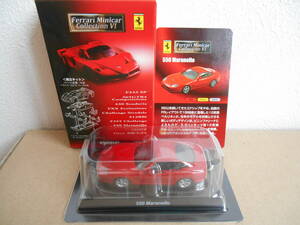 ★京商 1/64 フェラーリ550 マラネロ（レッド）Ferrari 550 Maranello (RED)★フェラーリ ミニカーコレクション 6 Ⅵ★