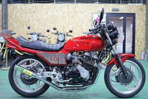 昭和57年11月登録/フル国内物/CBX400F/カスタムペイント/新品RPMマフラー/類別区分番号枠内記載/レストア済み！他社様でエンジンフルOH済み