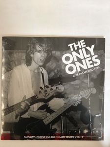 ■激レア200セット限定盤LP■THE ONLY ONES / LIVE IN CHICAGO 1979 シールド未開封 宣伝用ポスター付き！