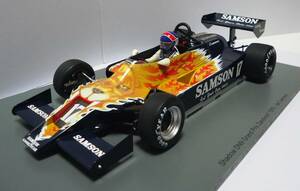 【GP WORLD特注】 スパーク 1/18 シャドー DN9 1979 F1 オランダGP ザントフォールト #17 J.ラマース