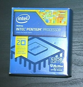 Intel Pentium G3258 LGA1150 中古動作品