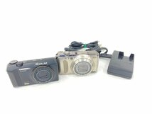 コンデジ　2点おまとめ　CASIO EXILIM HS EX-ZR310　通電確認済み　 FUJIFILM FINEPIX F660EXR　通電未確認【CBAX3029】_画像1