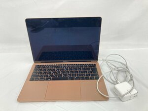 Apple MacBook Air Retina, 13-inch, 2018 A1932 ゴールド　初期化済み【CBBA3067】