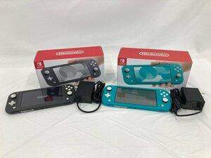 Nintendo 任天堂 SWITCH Lite HDH-S-BAZAA HDH-S-GAZAA 初期化済 箱付 2点セット【CBBA3073】