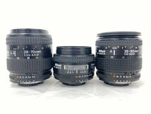 Nikon　ニコン　AF NIKKOR　5点おまとめ　24/2.8　28-200/3.5-5.6 D　75-300/4..5-５.６他　【CBBA3005】_画像5