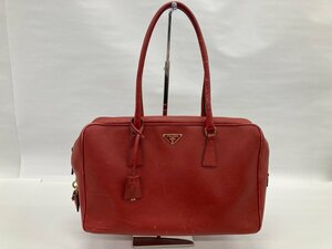 PRADA プラダ　サフィアーノ　トートバッグ 赤　【CCAA7082】