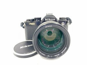 Nikon ニコン フィルムカメラ FM2 85㎜ 1：1.4 188791【CCAC7024】