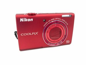 Nikon　コンパクトデジタルカメラ　COOLPIX S6200　10X WIDE　本体のみ【CCAE3020】