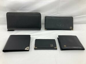 Dunhill ダンヒル/Valentino バレンチノなど 財布・カードケースおまとめ 5点【CBAW7016】