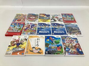 任天堂 Wii ソフトおまとめ スーパーマリオギャラクシー2など 14点【CCAF5018】