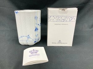 ROYAL COPENHAGEN　ロイヤルコペンハーゲン　フラワーベース　BLUE PALMETTE VASE【CCAF8005】