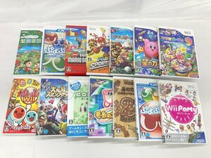 Nintendo Wii　任天堂Wii　ゲームソフト　おまとめ　星のカービィ 20周年スペシャルコレクション　ぷよぷよ　他【CCAG1045】