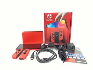 任天堂 ニンテンドースイッチ 本体 有機ELモデル 通電〇 初期化済み 保護フィルム付き【CCAC7046】