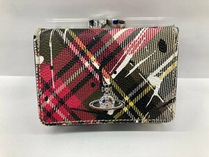 Vivienne Westwood ヴィヴィアンウエストウッド　財布　三つ折り　DERBY SMALL FRAME WALLET　12-02-991196-00　col.904【CCAI7046】