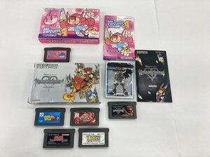 Nintendo 任天堂　GAMEBOY ADVANCE ソフト　ミスタードリラーエース/KINGDOM HEARTS CHAIN OF MEMORIES　他　計6点　おまとめ【CCAM8011】