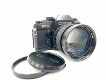 CONTAX コンタックス フィルムカメラ 黒 RTS2 クオーツ マニュアルフォーカス【CCAM3037】_画像1