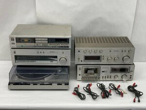 Technics テクニクス レコードプレーヤー・カセットデッキ 等 RS-M33/RS-B60/SL-3300/ST-8044/SU-8055 計5点 おまとめ【CCAN0002】