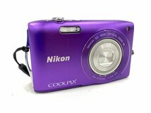 Nikon ニコン COOLPIX S3300 通電未確認【CCAO3022】_画像1