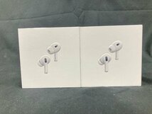 Apple　AirPods Pro　第2世代　w/MagSafe Charging Case USB-C　MTJV3J/A　A3047/A3048/A2968　未開封　2点おまとめ【CCAS3054】_画像1