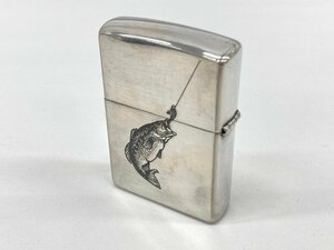 ZIPPO ジッポー ライター WIND PROOF LIGHTER ブラックバス ケース付き【CCAU4002】