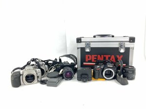 フィルムカメラ レンズ ストロボ 等 おまとめ PENTAX α superA1 / Canon EOS 他【CCAV1025】