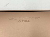 Apple　MacBook Air　M1チップ搭載　13インチ　A2337　ゴールド　初期化済み【CCAV1047】_画像7