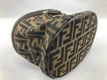 FENDI フェンディ ズッカ柄 バニティバッグ 2241-26648-098【CCAW7051】_画像4