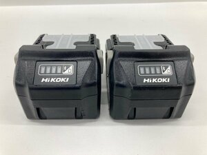 HiKOKI　工機ホールディングス　蓄電池　BSL36A18B　2点おまとめ　通電未確認【CCAY7067】