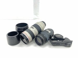 Canon　キヤノン　EF 70-200/2.8 L ULTRASONIC　EF 75-300/4-5.6 IS　VG 10　3点おまとめ【CCBA1020】