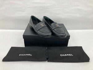 CHANEL シャネル ローファー A G35067 サイズ38　【CCBB7006】