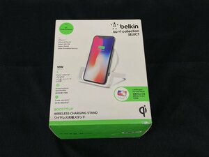 Belkin ベルキン　ワイヤレス充電スタンド　au +1 collection SELECT　10W　RS8P003W　未開封品【CCBC2077】