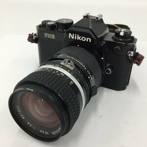 Nikon　ニコン　Nikon FM2 + NIKKOR 28/2.8 + TC-201 2X【CCAB5026】