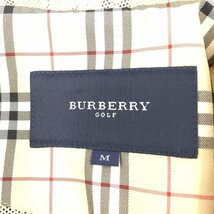 Burberry バーバリー GOLF ノバチェック マウンテンパーカー Mサイズ【CCAE5012】_画像4