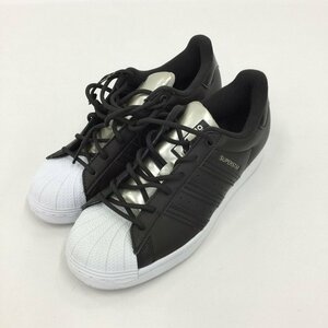 ADIDAS アディダス スニーカー ブラウン スーパースター 23.5cm【CCAG5032】