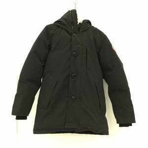 CANADA GOOSE カナダグース コート 黒 ダウン XSサイズ 【CCAG5001】