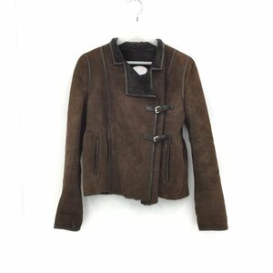 FENDI フェンディ ジャケット ブラウン系 表記サイズ38 セレリア N49 FUR 10197【CCAN5080】