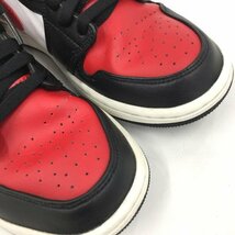 NIKE ナイキ AIR JORDAN 1 LOW BRED TOE サイズ26.5㎝【CCAO5051】_画像8