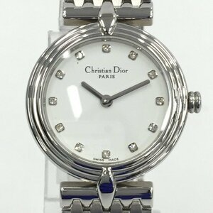 Christian Dior クリスチャン・ディオール インデックスダイヤ AN622 D68‐100 腕時計【CCAS2039】