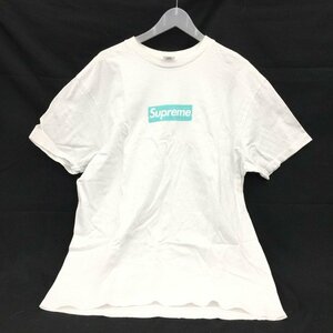 Supreme　シュプリーム　Tシャツ　Tiffany＆Co.コラボ　Lサイズ【CCAK5050】