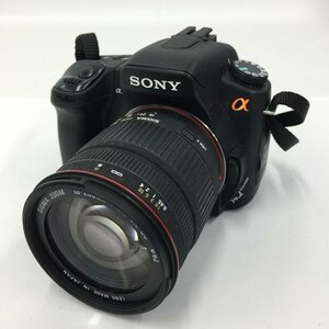 SONY ソニー α350 DSLR-A350 デジタル一眼カメラ 18-200mm 1:3.5-6.3 DC 付属品あり 通電○【CCAT5017】