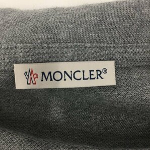 MONCLER モンクレール ポロシャツ MAGLIA POLO MANICA CORTA グレー【CCAL5032】の画像4