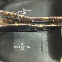 LOUIS VUITTON ルイヴィトン モノグラム リバース グロリア モカシン ドライビングシューズ ND0189 36サイズ 箱付き【CCAV5042】_画像5