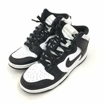 NIKE ナイキ スニーカー 白×黒 26.5cm D1399 105【CCAY5072】_画像2