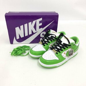 NIKE ナイキ スニーカー 白×緑 シュプリーム 26.5cm DH3228 101【CCBB5040】の画像1