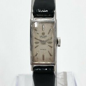 WALTHAM　ウォルサム　腕時計　手巻き　プラチナ　総重量13.7g　稼働品【CBAZ2016】