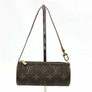 LOUIS VUITTON ルイヴィトン ショルダーポーチ モノグラム ブラウン系 レザー 【CBBA6016】